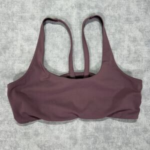 Vuori All The Feels strappy back active workout gym sports bra womens Medium